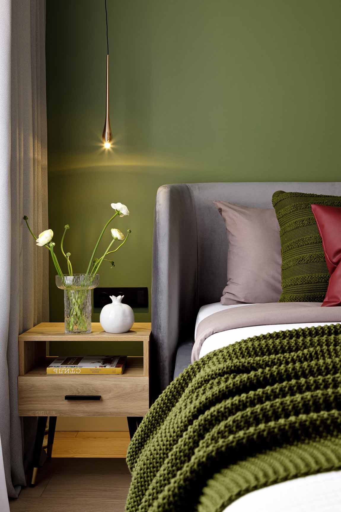 Természetes harmónia és modern világítás kétszobás lakásban Természetes harmónia és modern világítás kétszobás lakásban