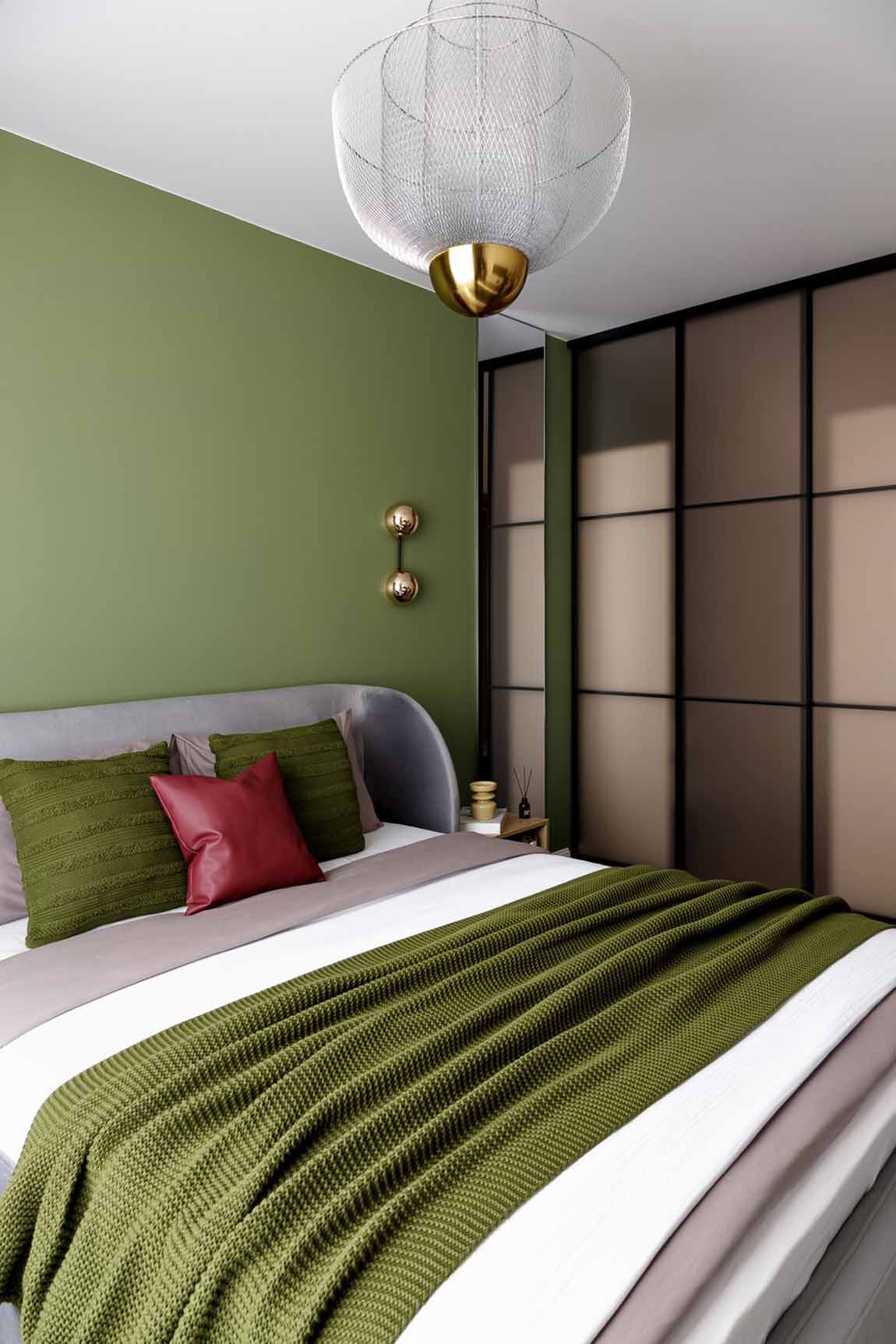 Természetes harmónia és modern világítás kétszobás lakásban Természetes harmónia és modern világítás kétszobás lakásban