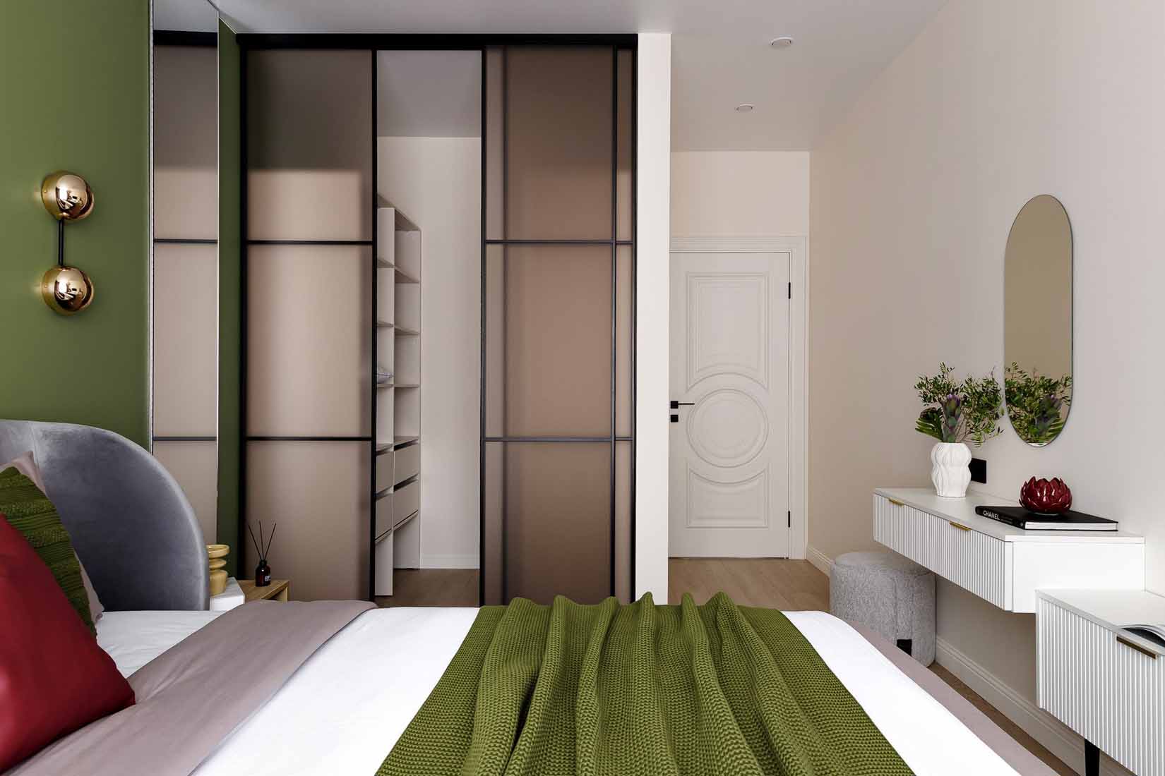 Természetes harmónia és modern világítás kétszobás lakásban Természetes harmónia és modern világítás kétszobás lakásban