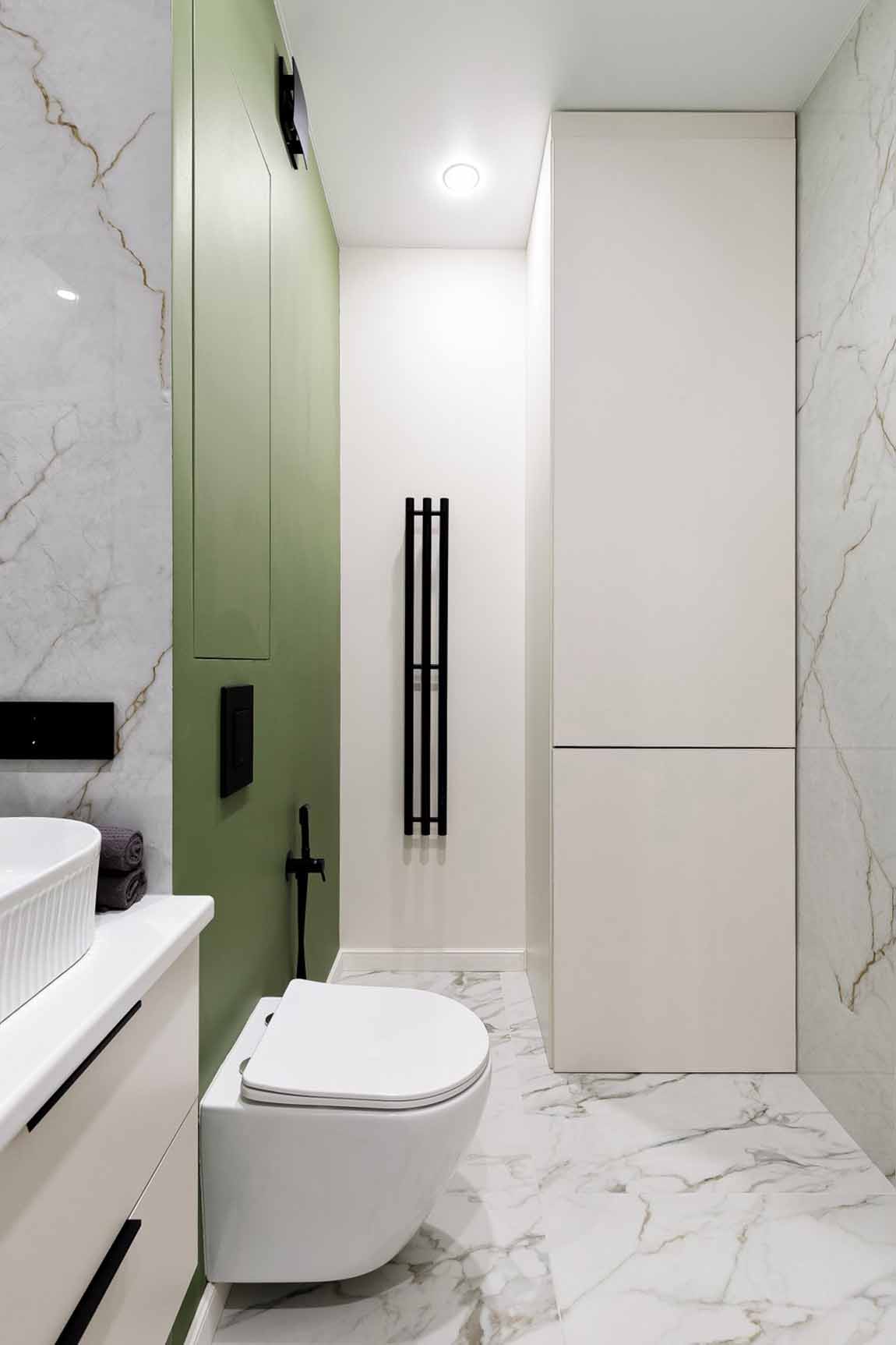 Természetes harmónia és modern világítás kétszobás lakásban Természetes harmónia és modern világítás kétszobás lakásban