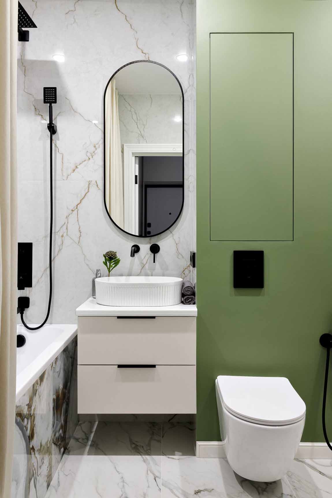 Természetes harmónia és modern világítás kétszobás lakásban Természetes harmónia és modern világítás kétszobás lakásban