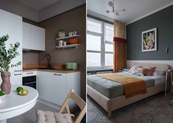 Színek harmóniája, franciás részletek és kreatív térszervezés