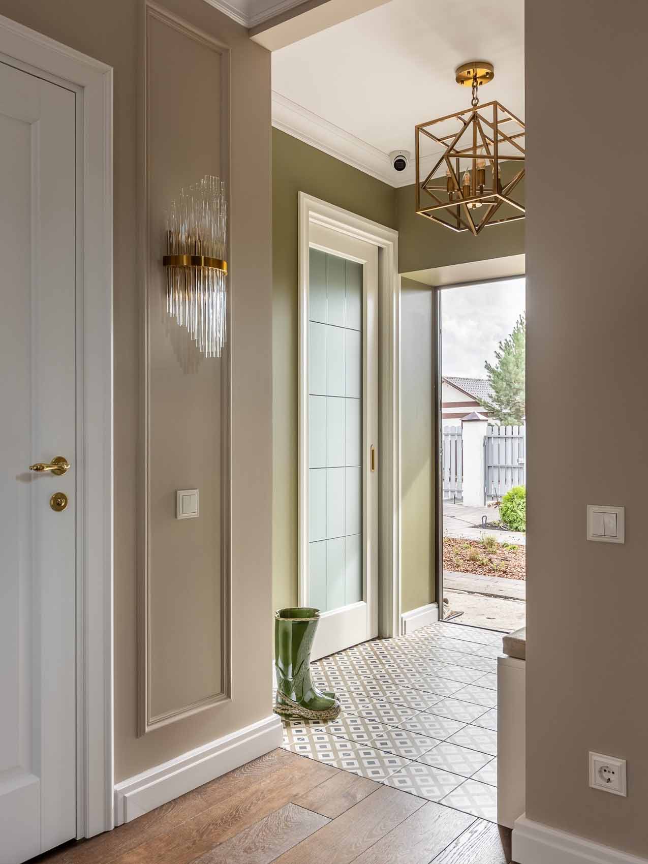 Ház angol és amerikai enteriőrök inspirálta berendezéssel Ház angol és amerikai enteriőrök inspirálta berendezéssel