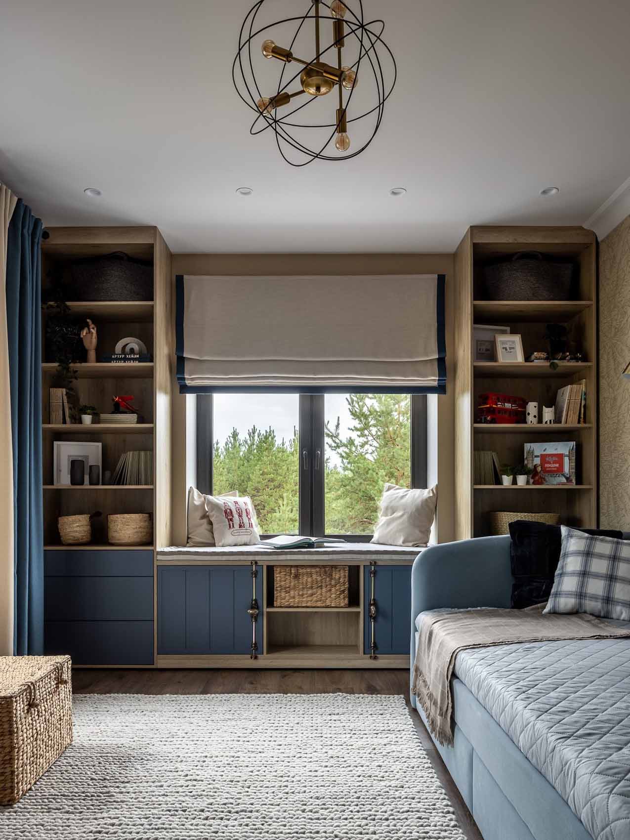 Ház angol és amerikai enteriőrök inspirálta berendezéssel Ház angol és amerikai enteriőrök inspirálta berendezéssel