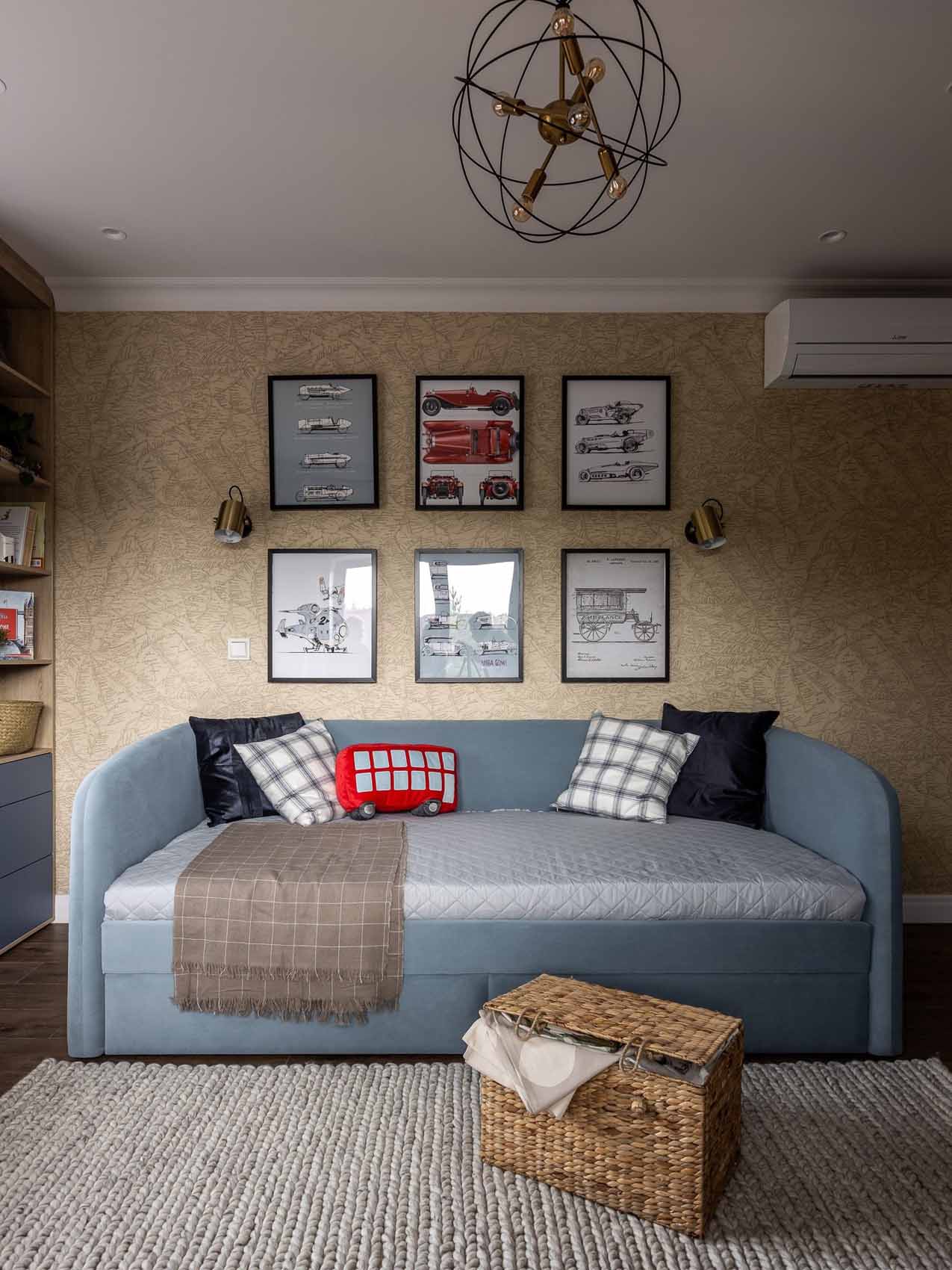 Ház angol és amerikai enteriőrök inspirálta berendezéssel Ház angol és amerikai enteriőrök inspirálta berendezéssel