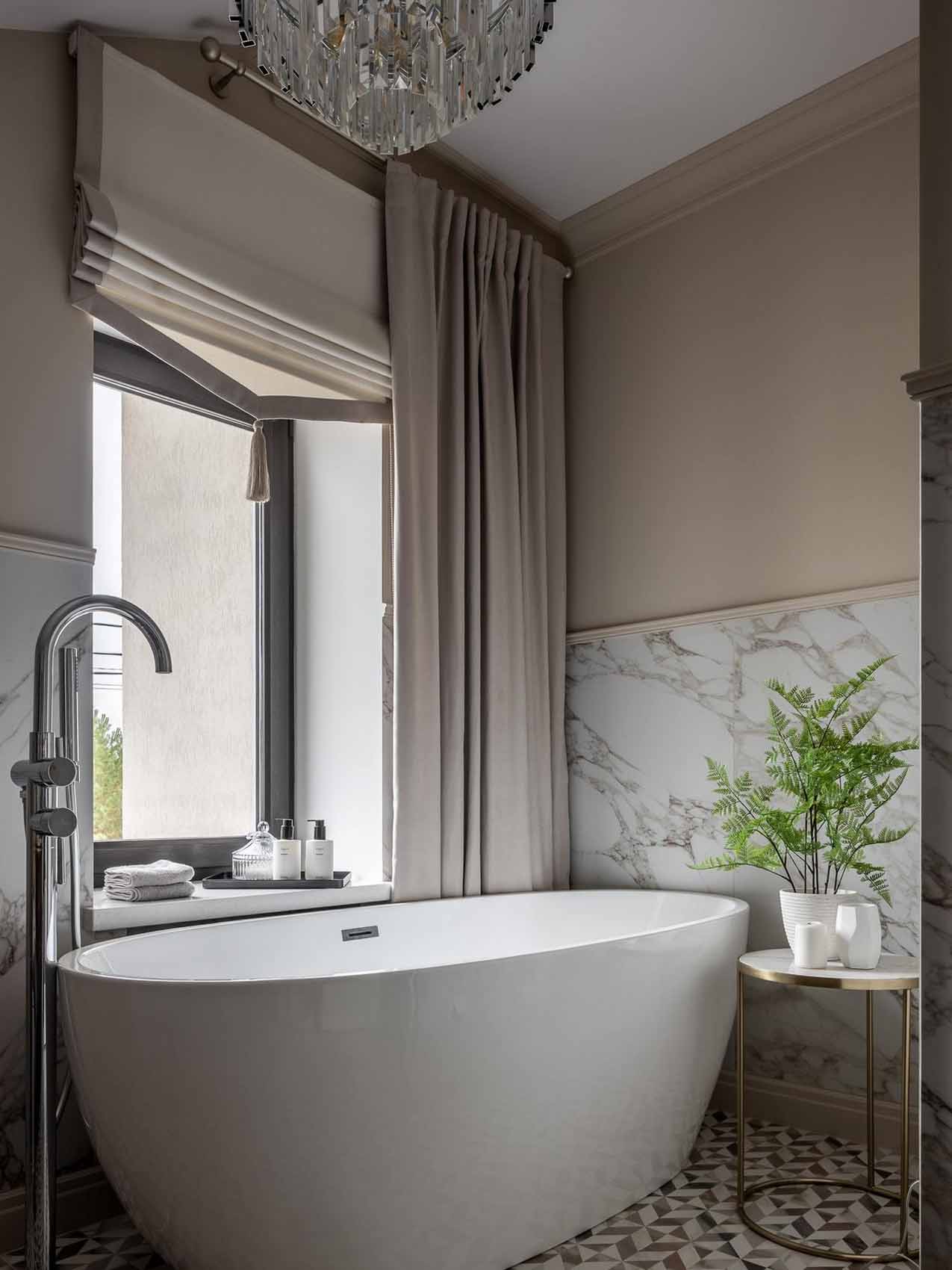 Ház angol és amerikai enteriőrök inspirálta berendezéssel Ház angol és amerikai enteriőrök inspirálta berendezéssel