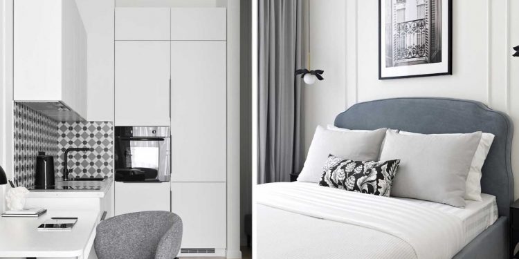 Elegáns és élhető, párizsi hangulatú otthon, 35 m2-es kislakás