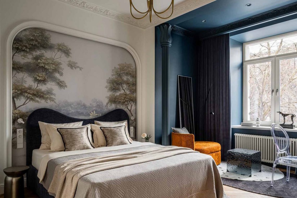 Felújítás régi építésű házban, modern klasszikus stílus