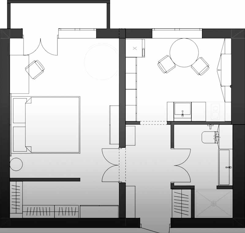 Felújítás saját munkával és ötletekkel egy lelakott 37 m2-es lakásban Felújítás saját munkával és ötletekkel egy lelakott 37 m2-es lakásban