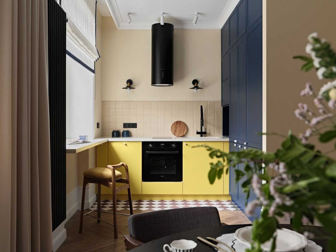 Felújításra szoruló polgári lakás újjászületése