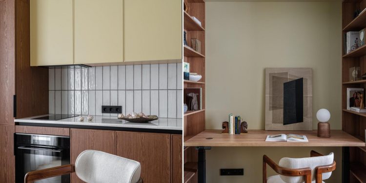 Egyszobás lakásban kényelmes és ergonomikus otthon