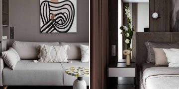 Monokróm otthon japandi elemekkel