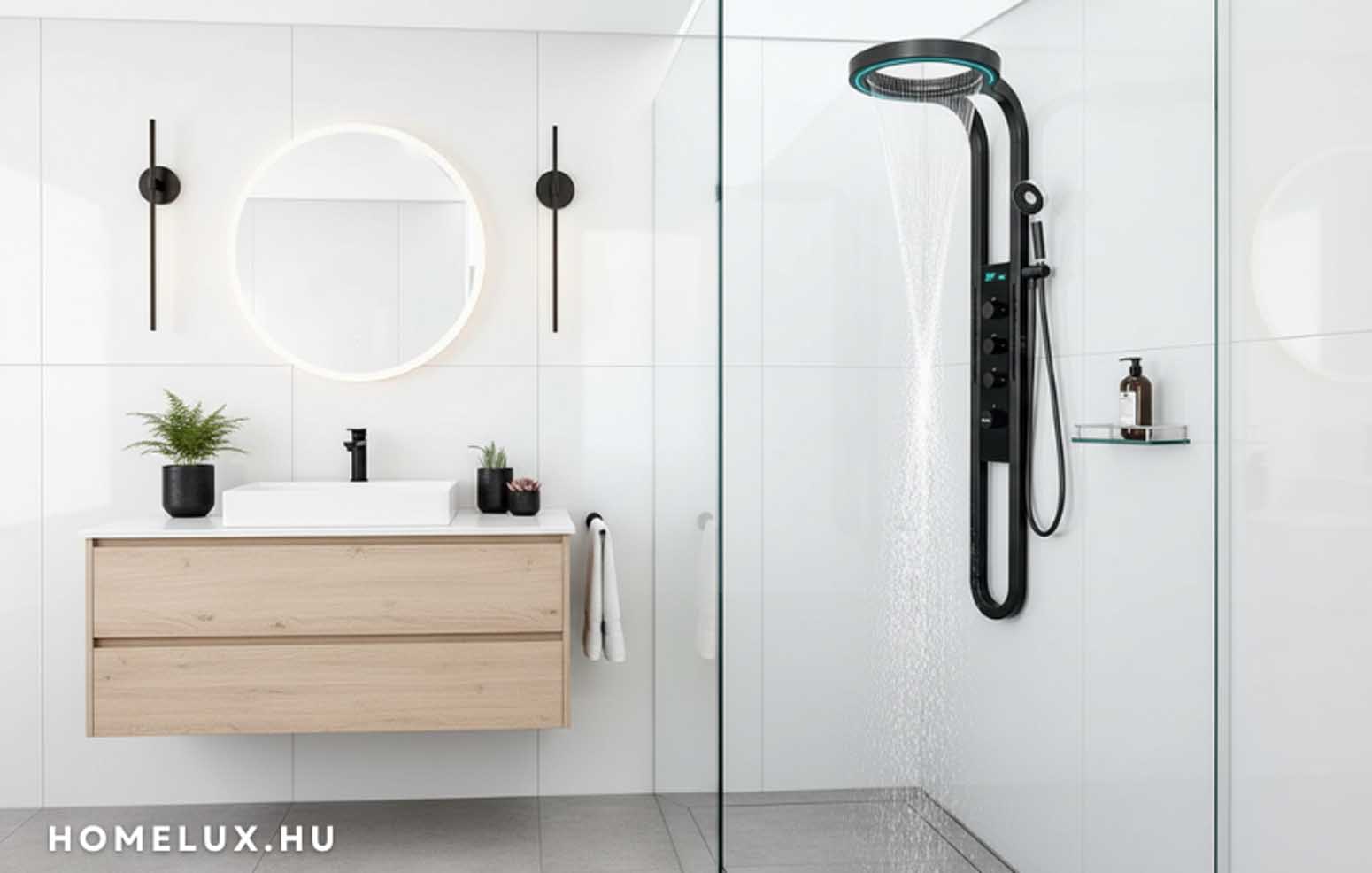 hidromasszázs zuhanypanel