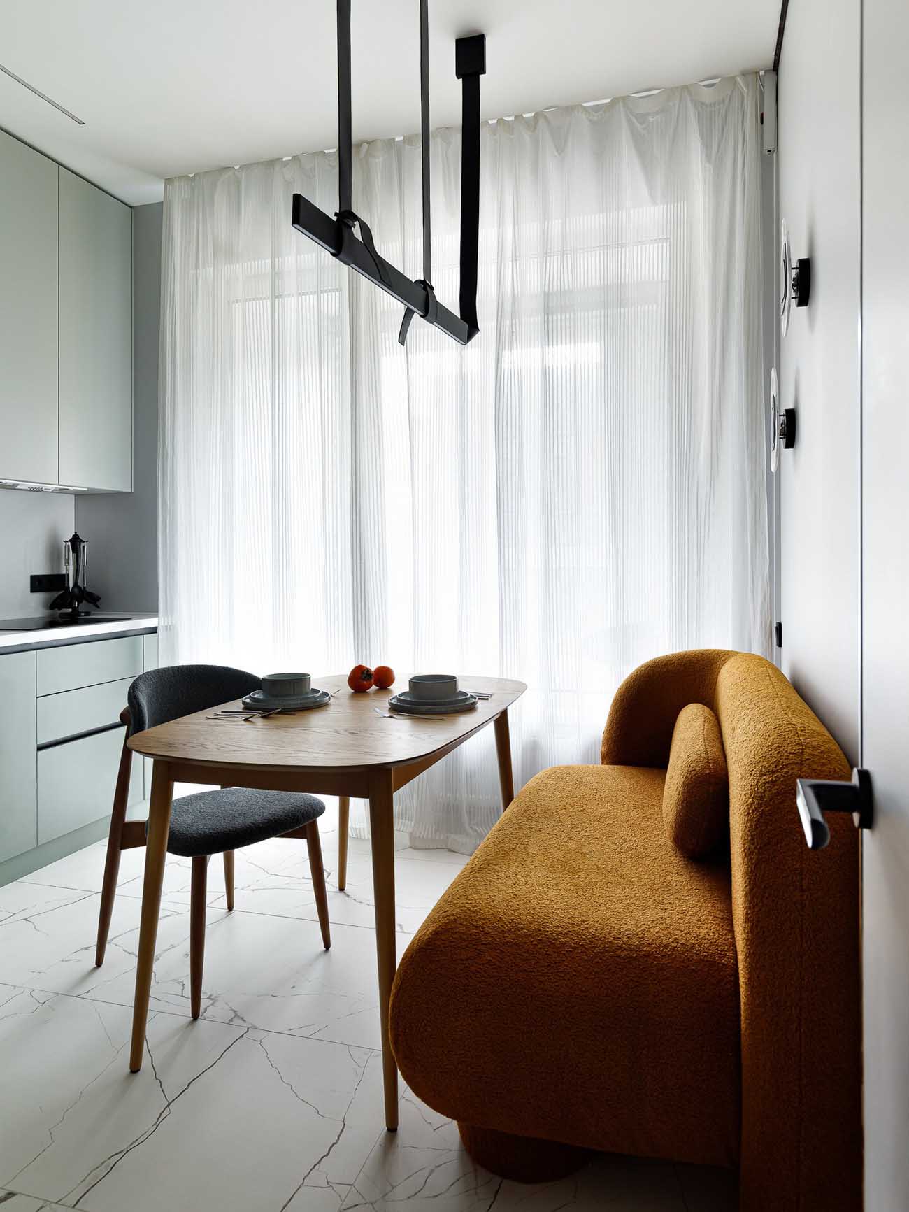 Időtálló, nyugodt otthon kétszobás lakásból