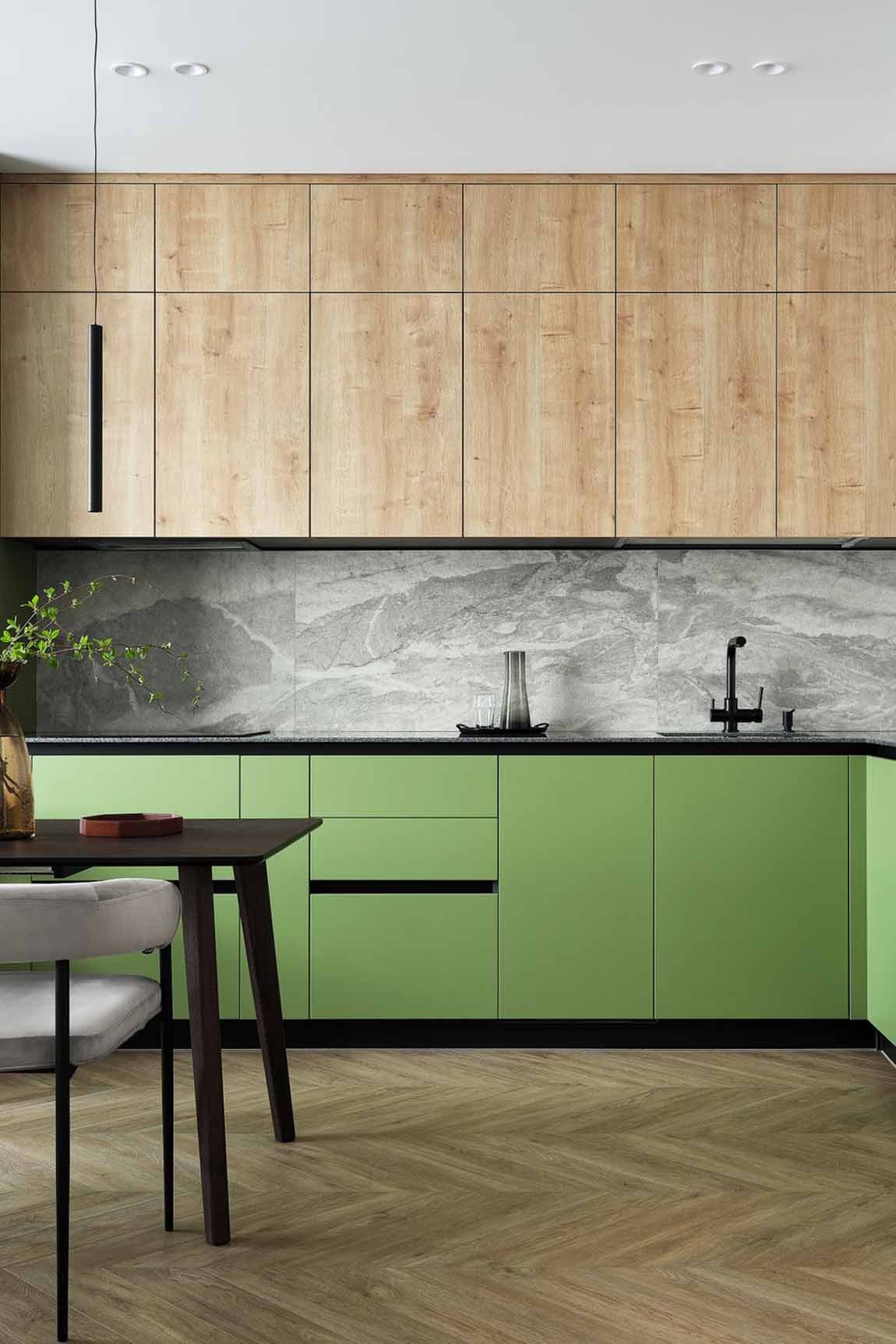 Kényelmes és modern enteriőr kétszobás lakásban Kényelmes és modern enteriőr kétszobás lakásban