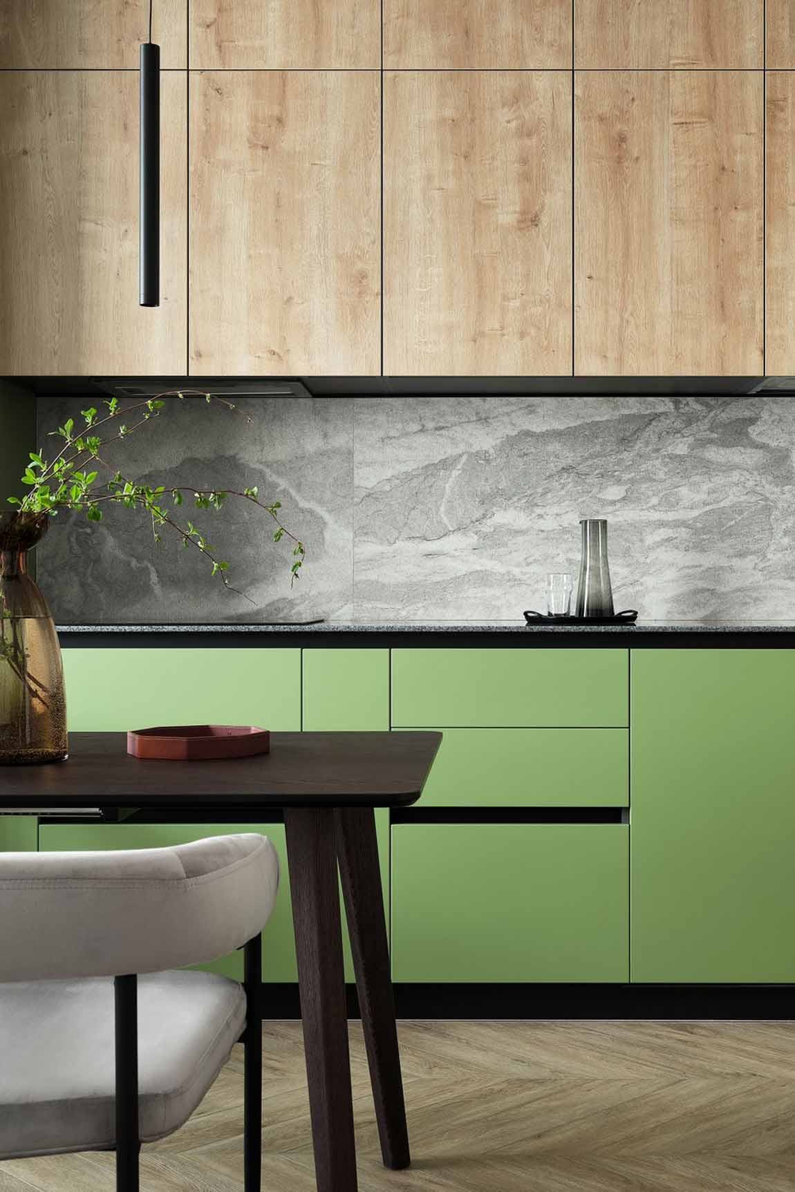 Kényelmes és modern enteriőr kétszobás lakásban Kényelmes és modern enteriőr kétszobás lakásban