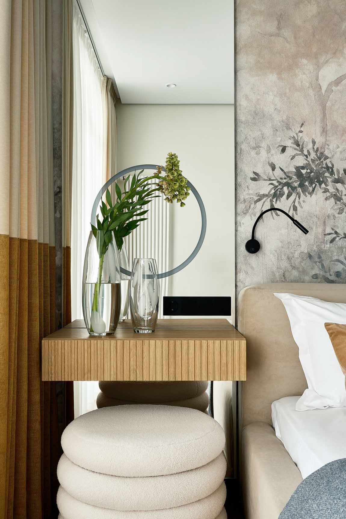 Kényelmes és modern enteriőr kétszobás lakásban Kényelmes és modern enteriőr kétszobás lakásban