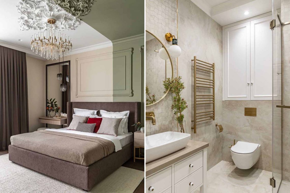 Fiú- és lányszoba, klasszikus részletek, karakteres színek