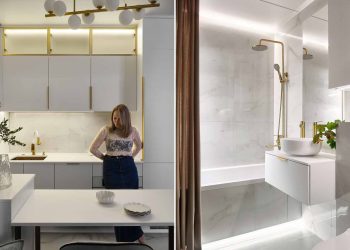 Légies és könnyed összhatás, okos térszervezés kis alapterületen