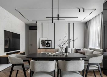 Letisztult, harmonikus otthon, minimalista stílus 77 m2