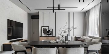 Letisztult, harmonikus otthon, minimalista stílus 77 m2