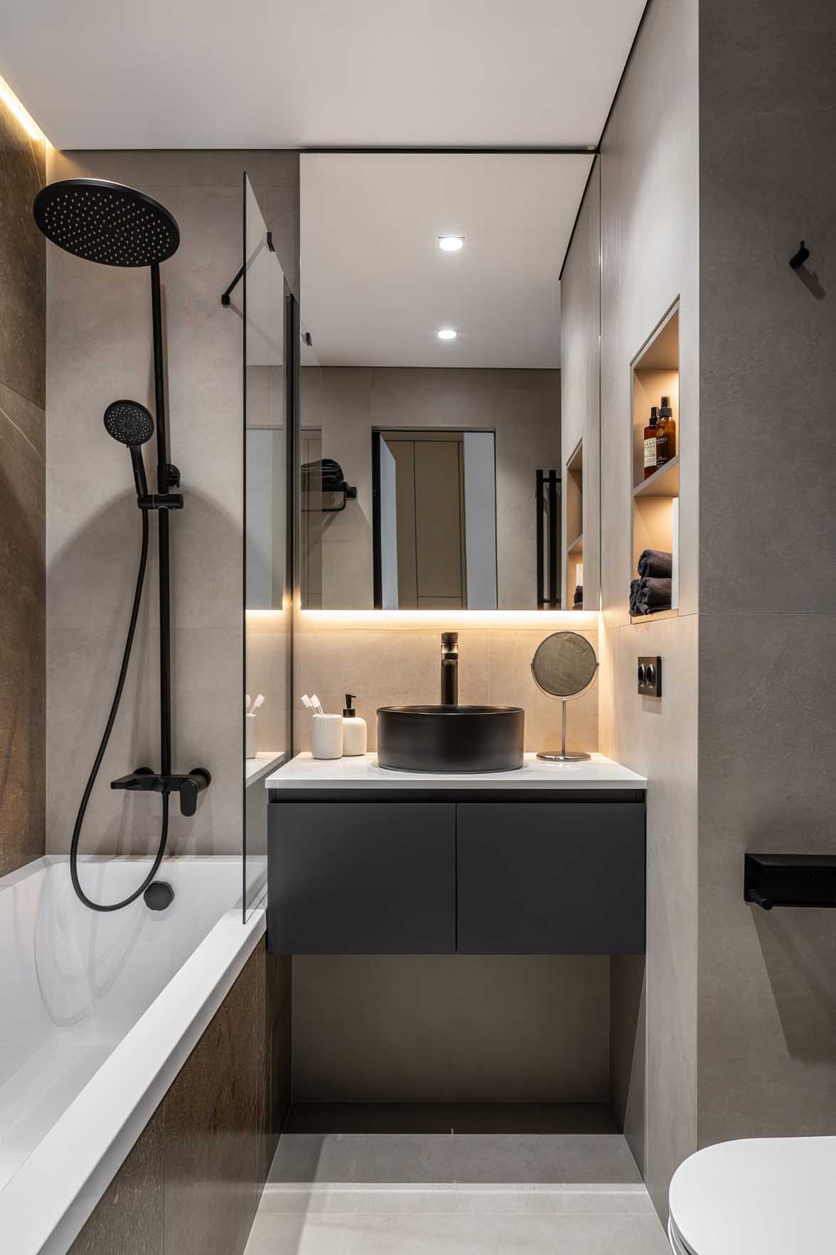 Letisztult, harmonikus otthon, minimalista stílus 77 m2