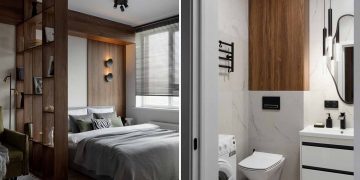 Minimális költségkerettel berendezett kis lakás