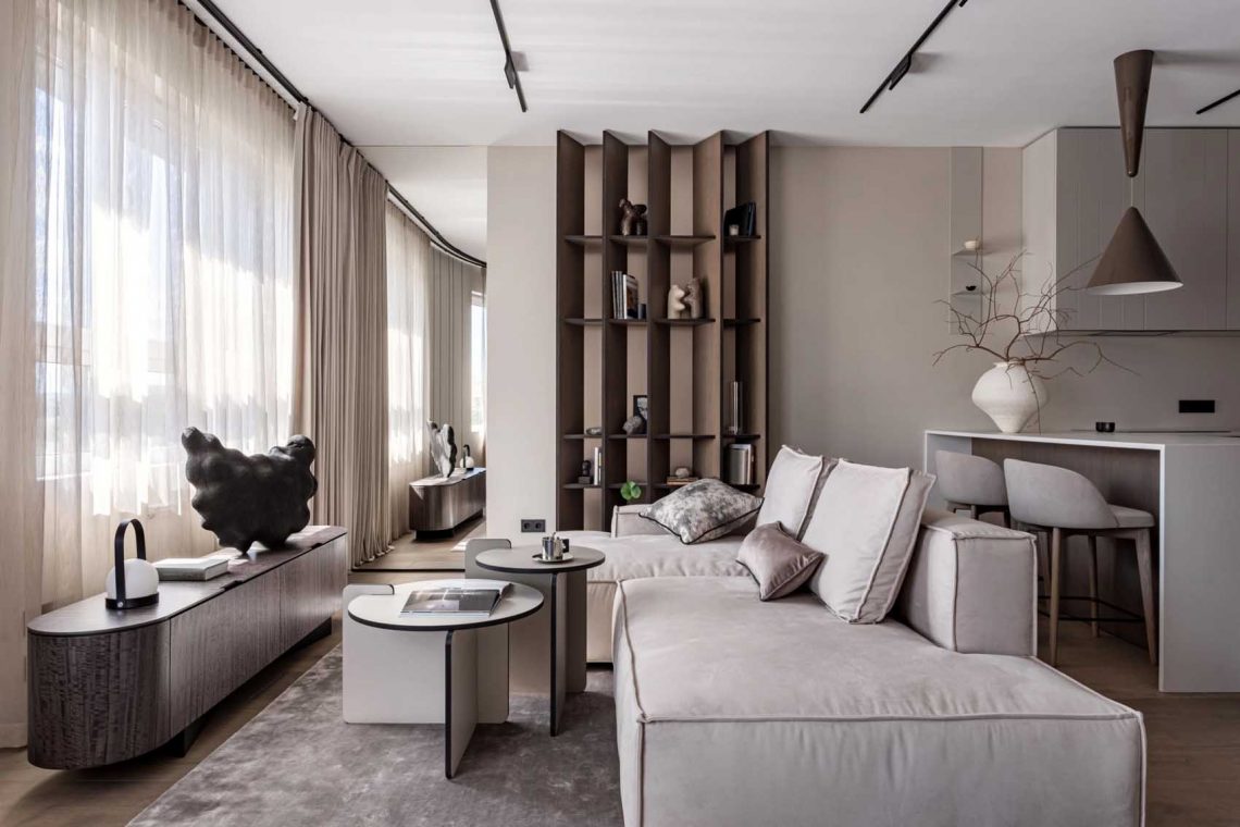 Minimalizmusért rajongó házaspár otthona