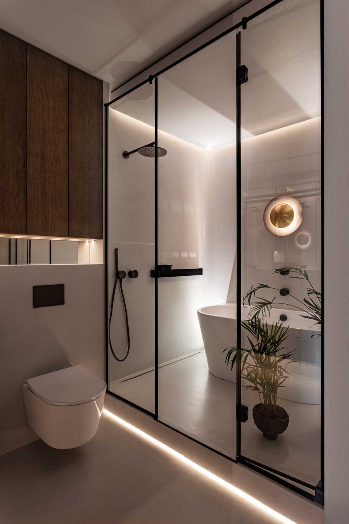 Minimalizmusért rajongó házaspár otthona