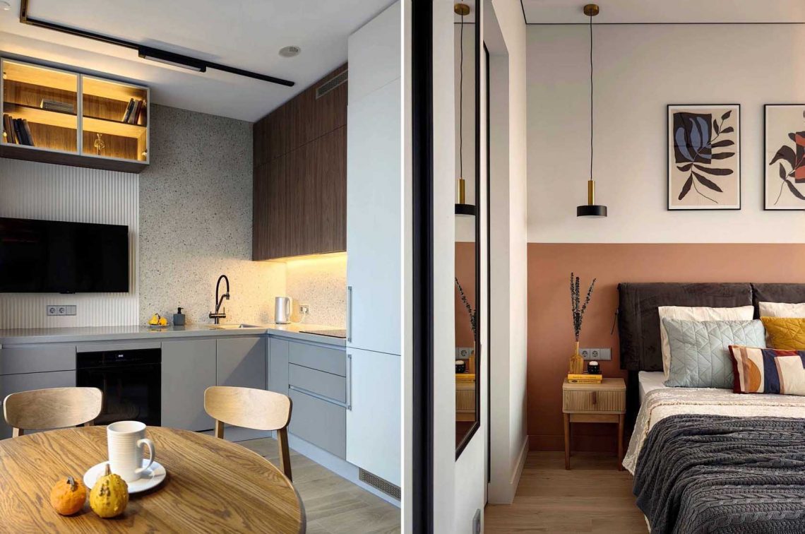 Funkcionális, kényelmes élettér egyedi karakterrel 34 m2-en