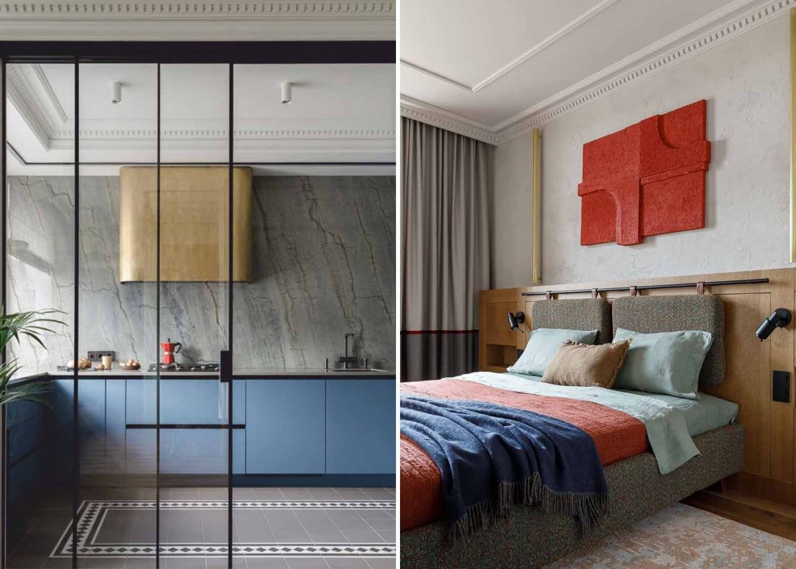 Polgári elegancia és modern funkcionalitás 112 négyzetméteren