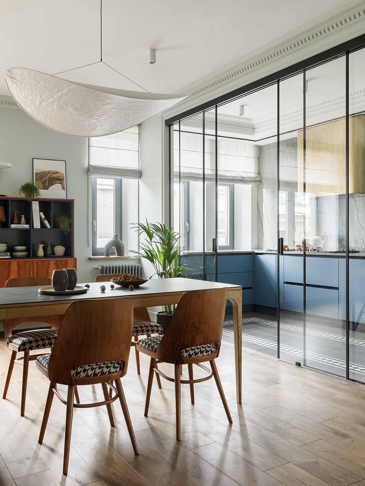 Polgári elegancia és modern funkcionalitás 112 négyzetméteren Polgári elegancia és modern funkcionalitás 112 négyzetméteren