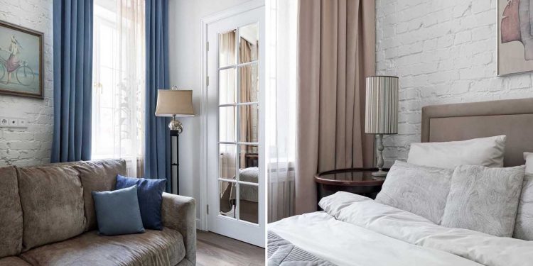 Régi házban vásárolt, polgári hangulatú kis lakás