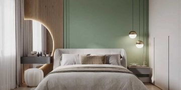 Stílusosan karakteres hálószoba díszlécekkel