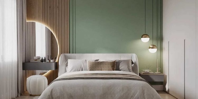 Stílusosan karakteres hálószoba díszlécekkel