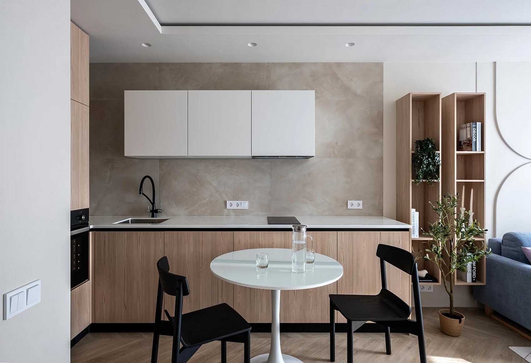 Trendi nyugalom és átgondolt funkcionalitás 35 m2-en Trendi nyugalom és átgondolt funkcionalitás 35 m2-en