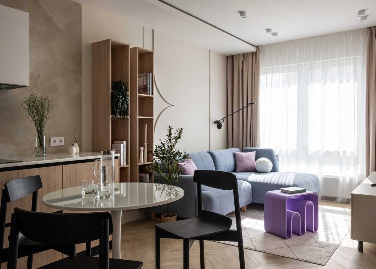 Trendi nyugalom és átgondolt funkcionalitás 35 m2-en