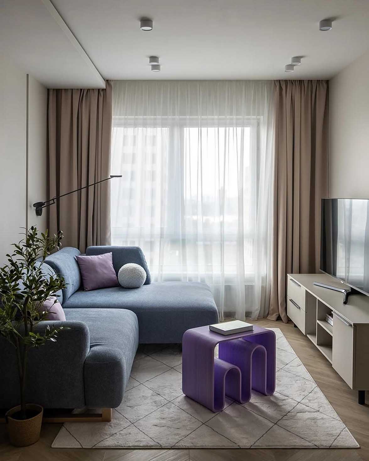 Trendi nyugalom és átgondolt funkcionalitás 35 m2-en Trendi nyugalom és átgondolt funkcionalitás 35 m2-en