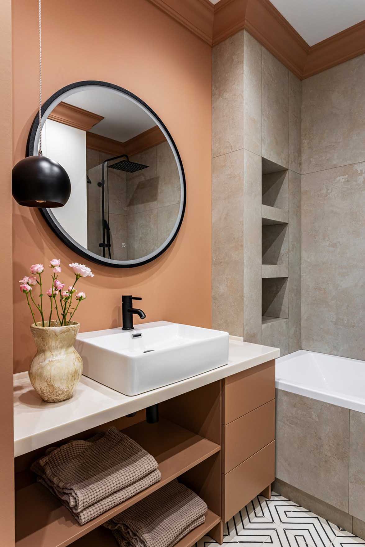 Visszafogott pasztelles színvilággal is divatos és játékos a kislakás