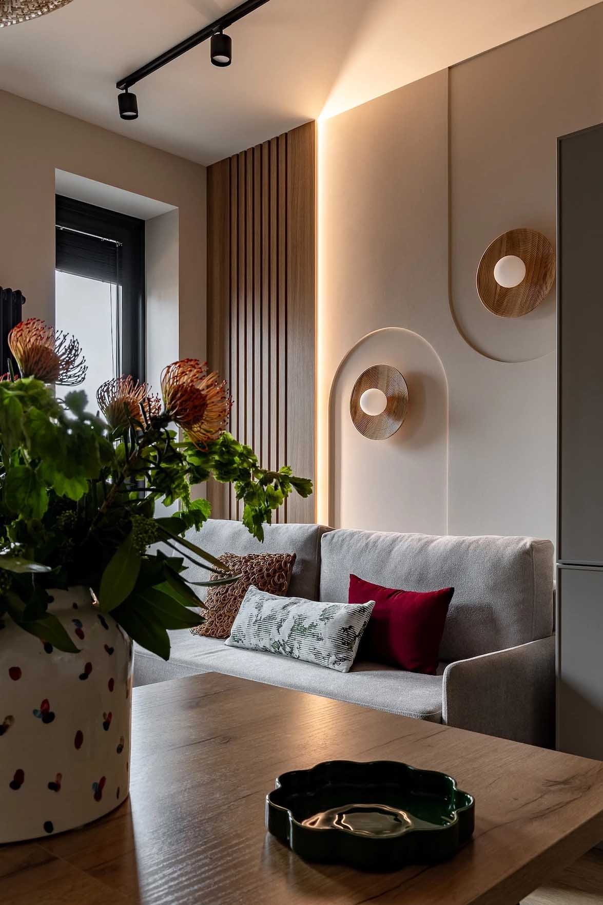 37 m2-es, hangulatos lakás tanulósarokkal