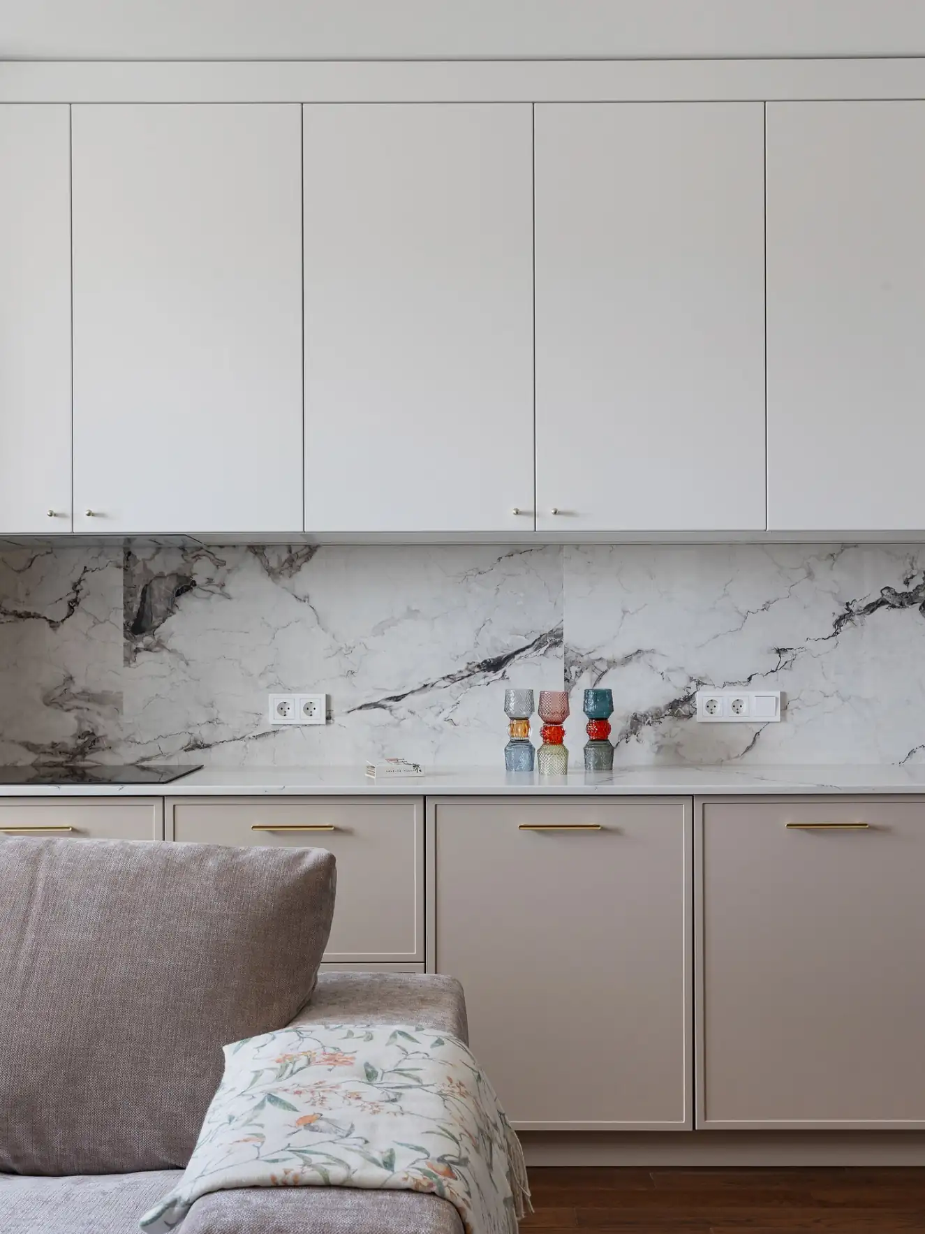 Fotogén 50 m2-es lakás modern klasszikus stílusban