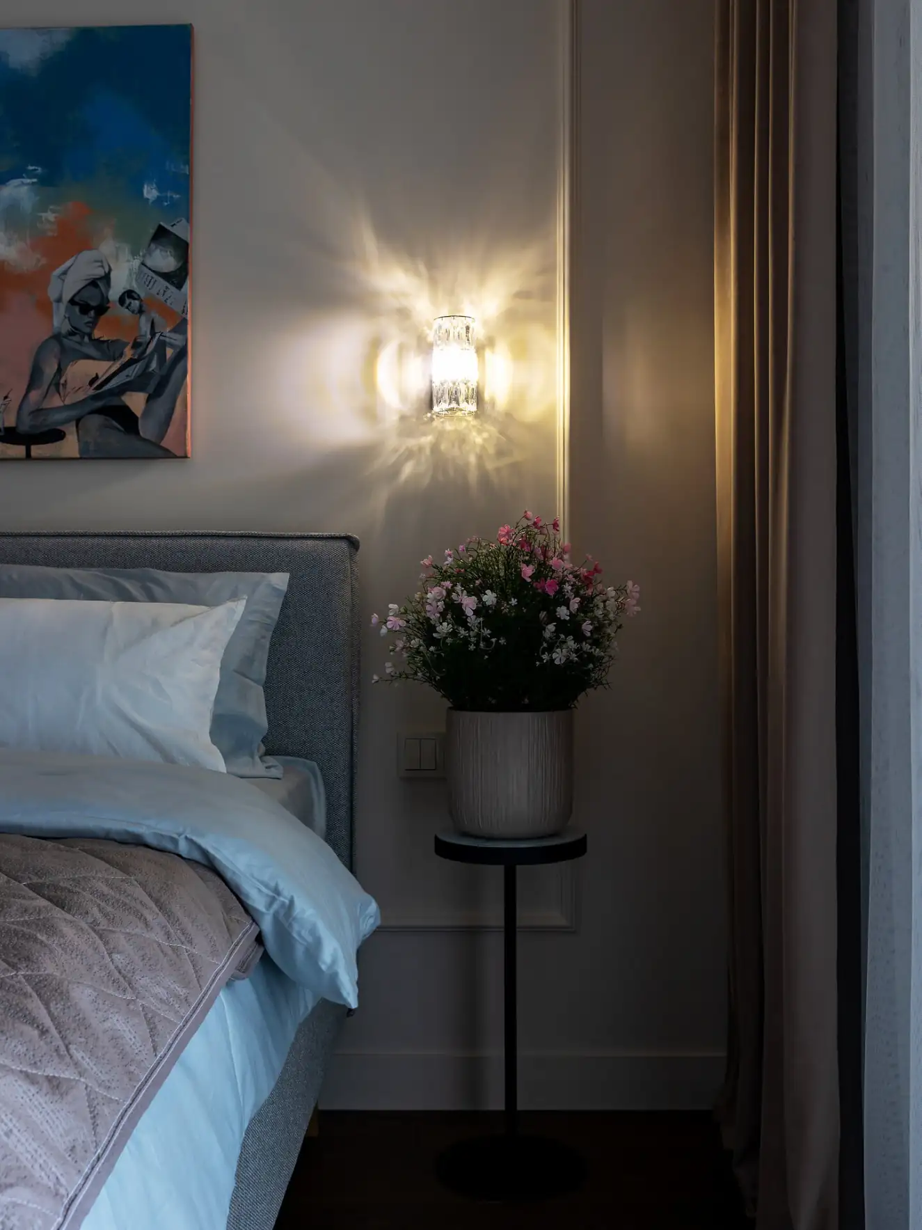 Fotogén 50 m2-es lakás modern klasszikus stílusban