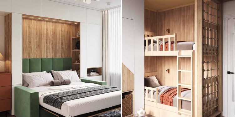 Így fért el a kétgyermekes család 54 m2-en, sok tárolóhellyel