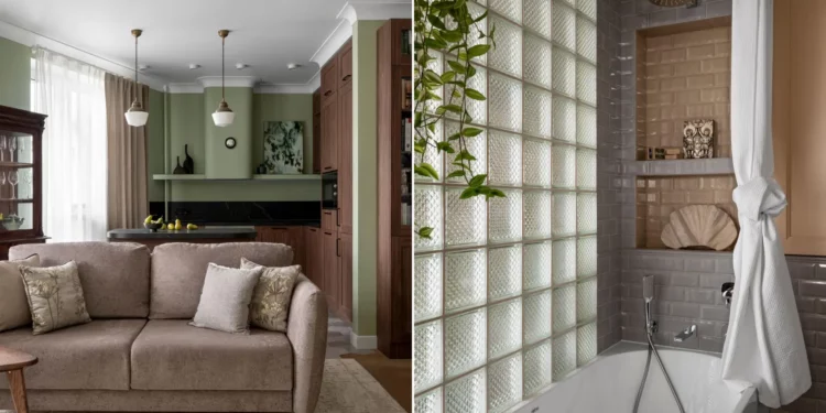 Fókuszban a műtárgyak és a vintage bútorok, retró és eklektika 72 m2-en