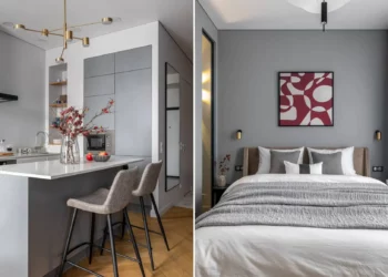 Home staging: letisztult beépítések és merész színfoltok