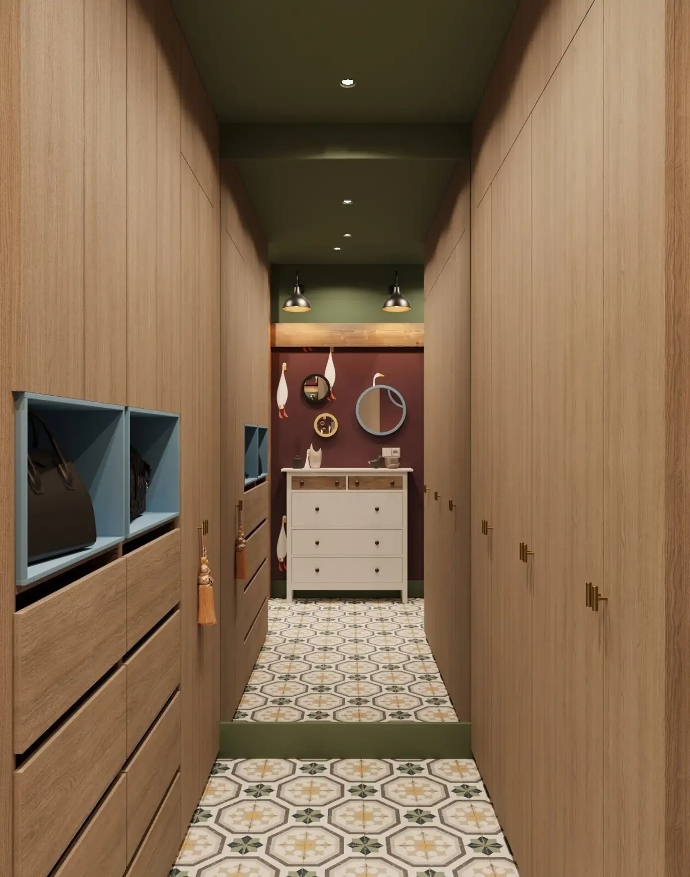 Izgalmasan berendezett, 49 m2-es otthon egy fiatal házaspárnak