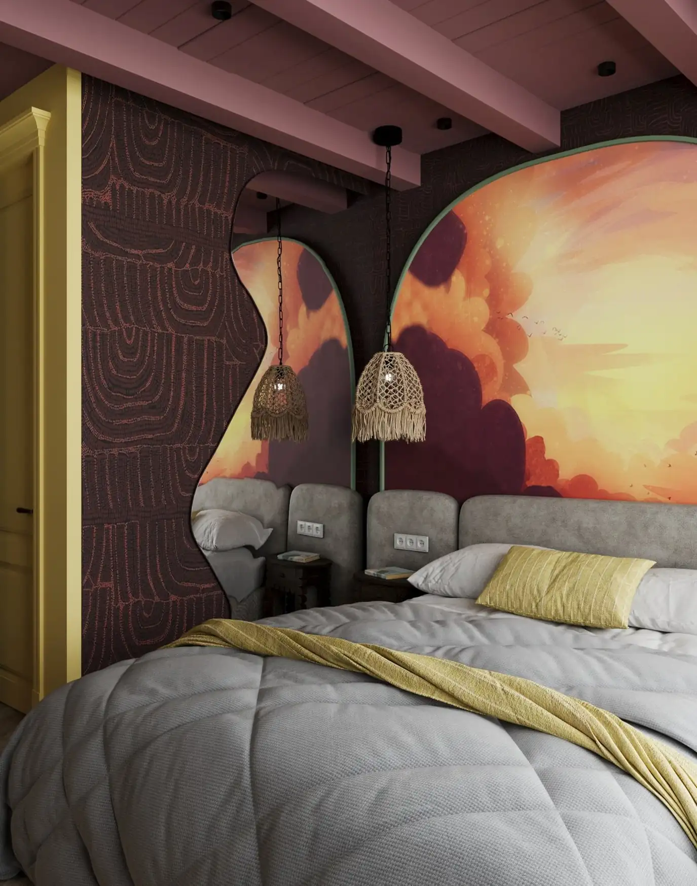 Izgalmasan berendezett, 49 m2-es otthon egy fiatal házaspárnak