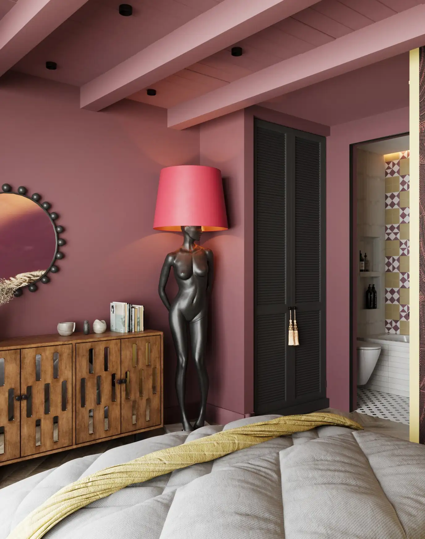 Izgalmasan berendezett, 49 m2-es otthon egy fiatal házaspárnak