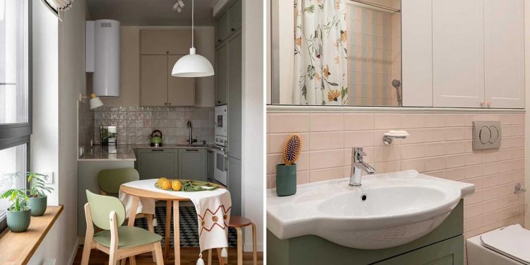 Kétgyermekes család 45 m2-es lakásban