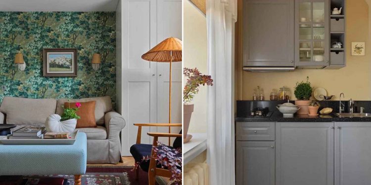 Költséghatékony felújítás szuper végeredménnyel egy kis csendes, zöldövezeti lakásban